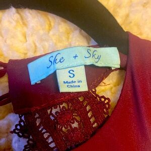 Women’s purple dress